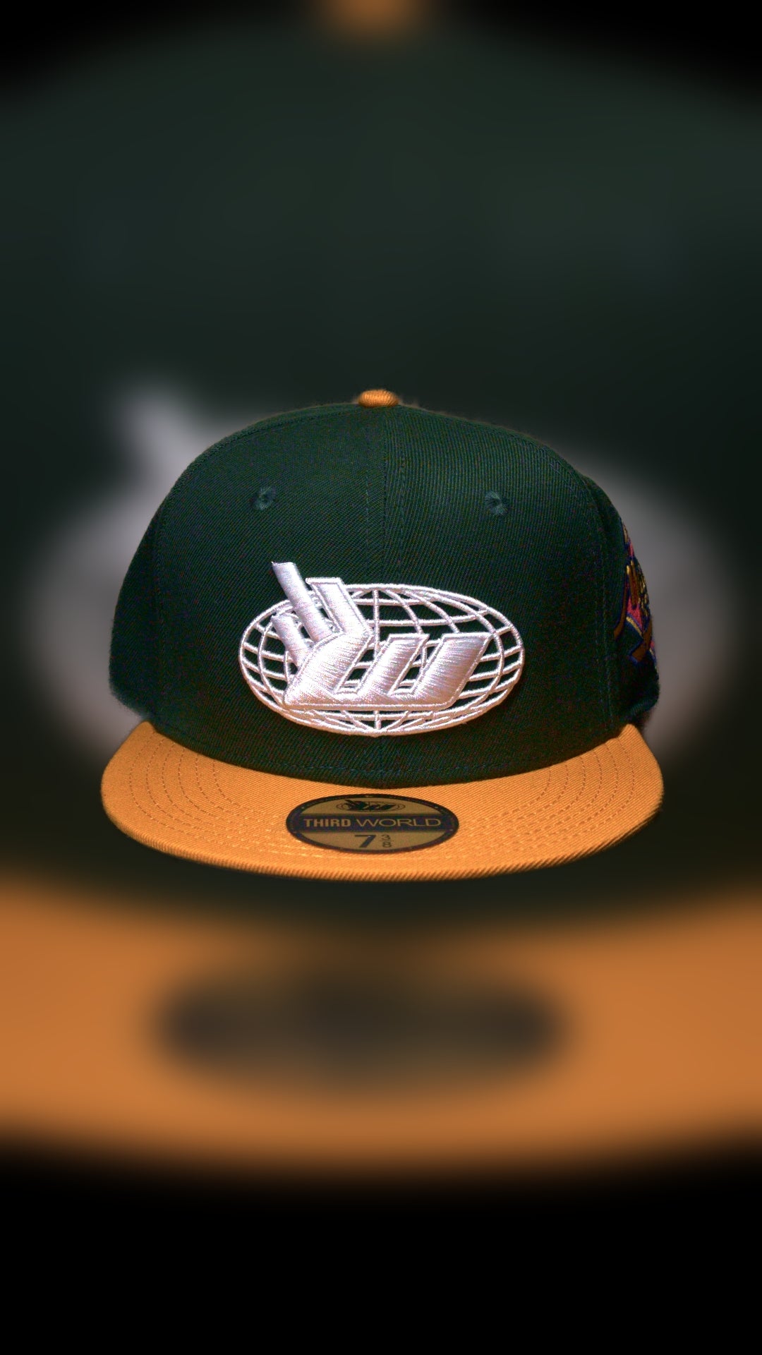 Third World Logo Fitted Cap (Grey Bottom)